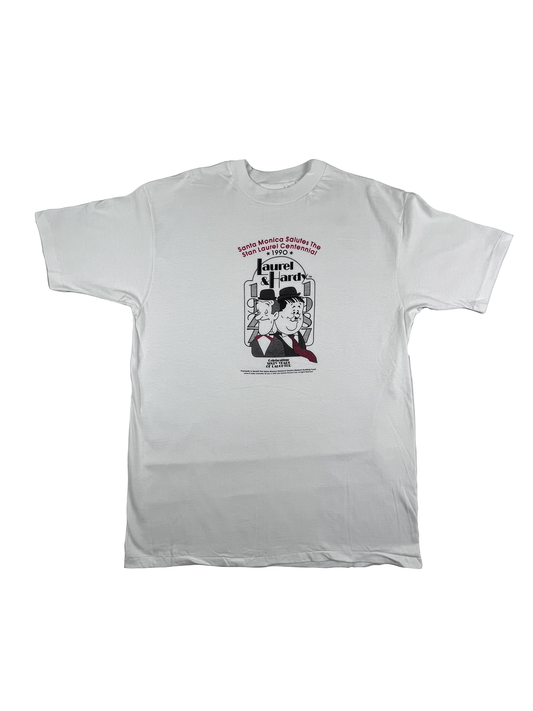 1990 LAUREL & HARDY T - SHIRT - XL - Lucky AvenueT - Shirt