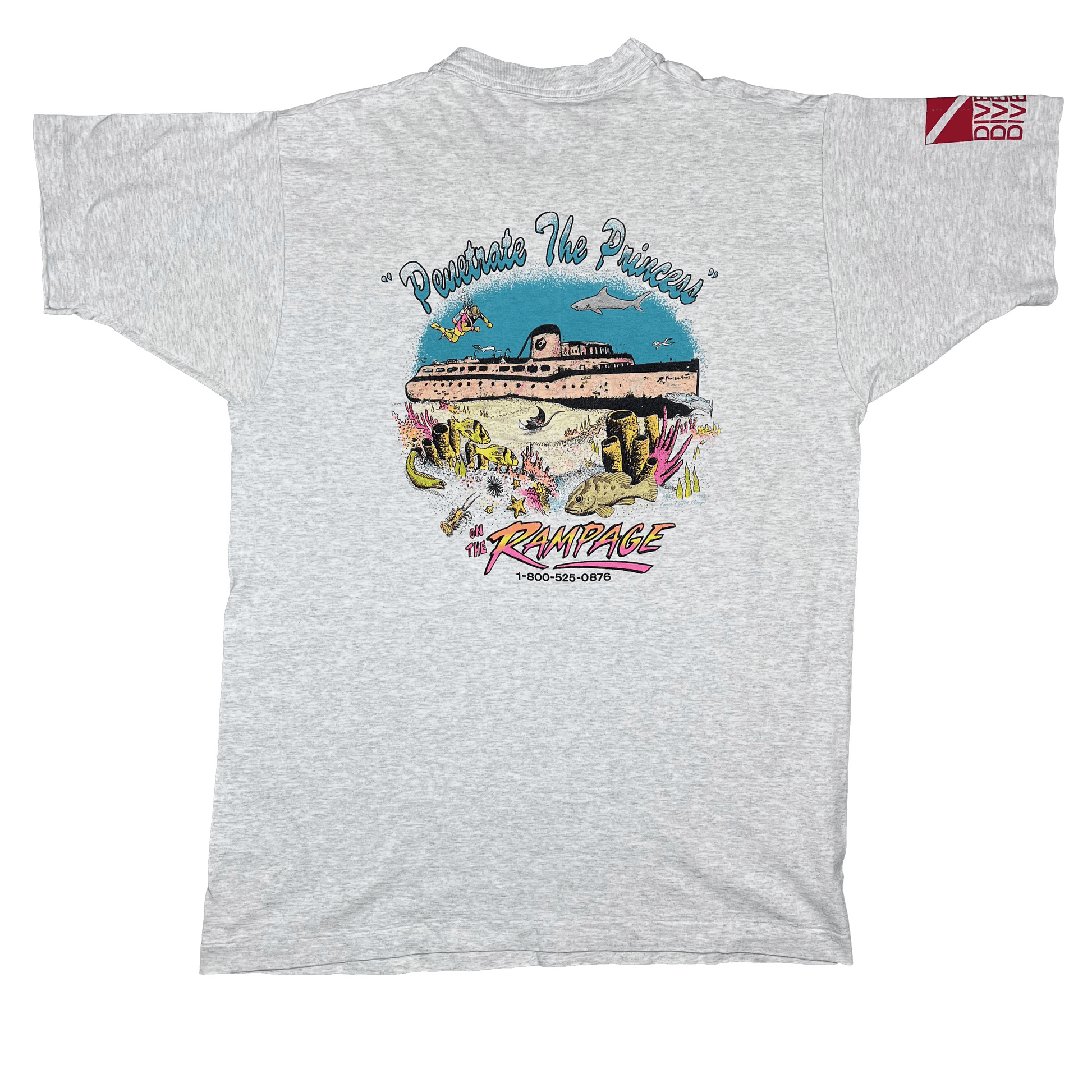 1993 RAMPAGE PRINCESS T - SHIRT | XL - Lucky AvenueT-Shirt