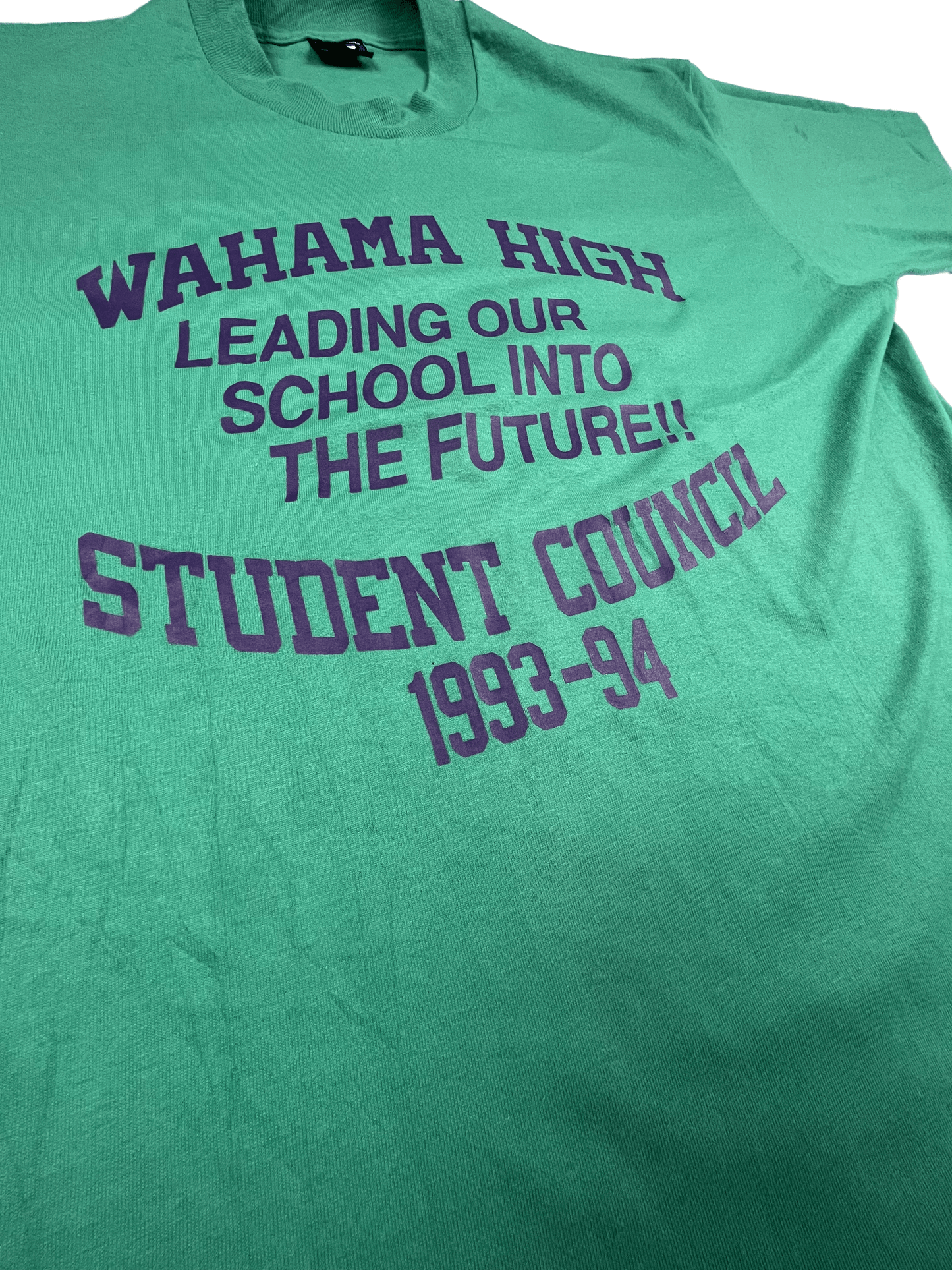 1993 Wahama High Student Council T - Shirt - XL - Lucky AvenueT - Shirt