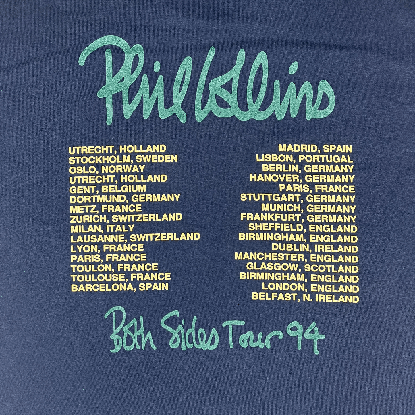 1994 PHIL COLLINS T - SHIRT | XL - Lucky AvenueT-Shirt