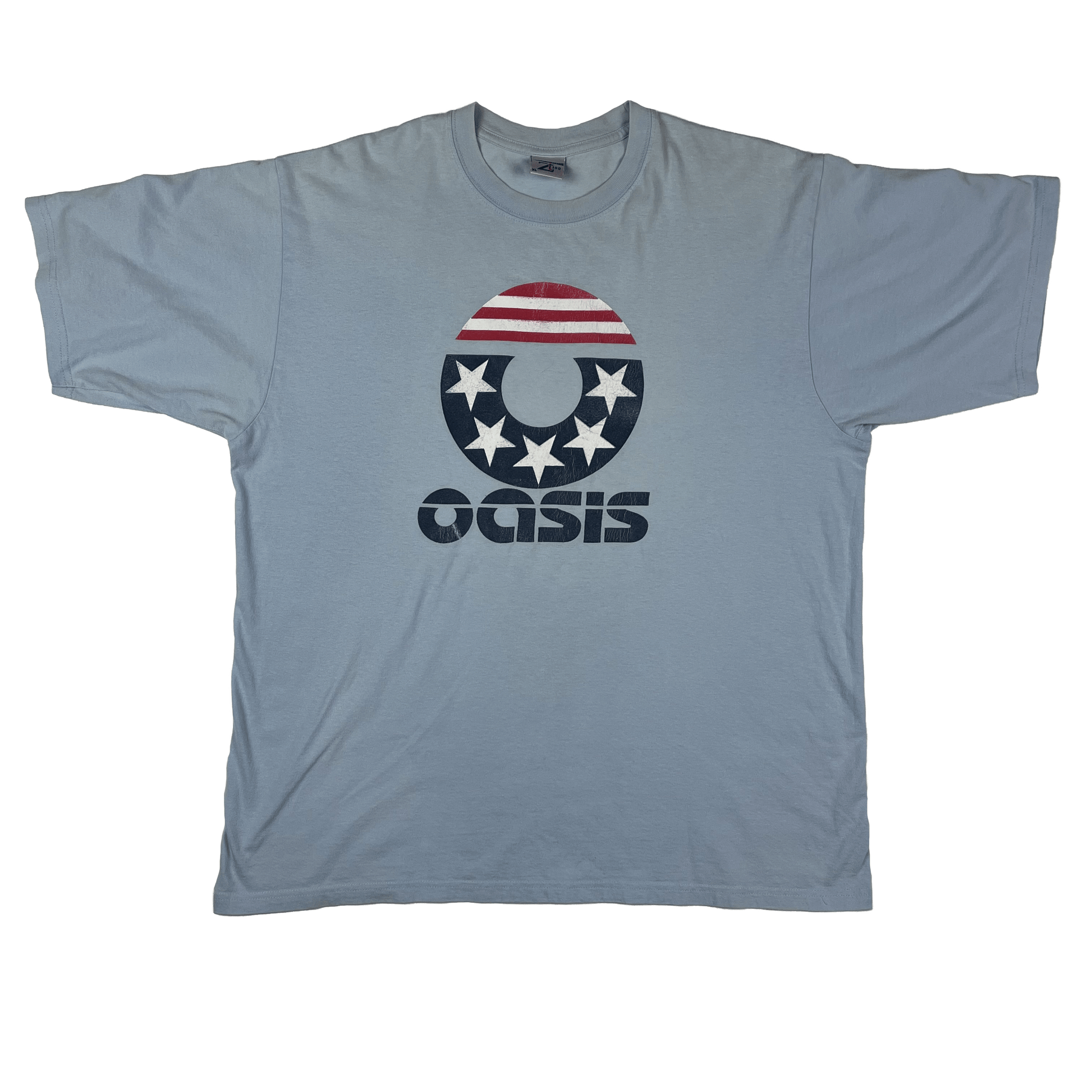 2002 OASIS STARS & STRIPES T - SHIRT | XL - Lucky AvenueT-Shirt