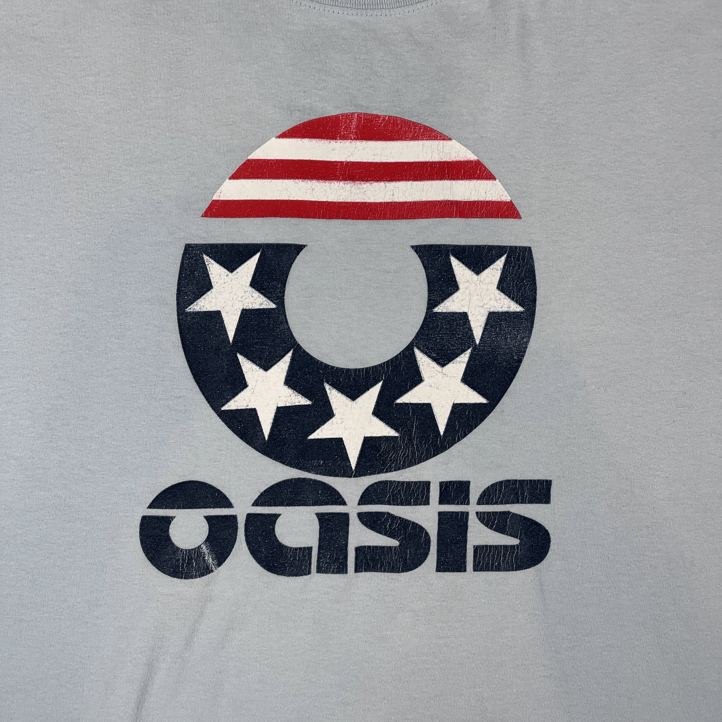 2002 OASIS STARS & STRIPES T - SHIRT | XL - Lucky AvenueT-Shirt